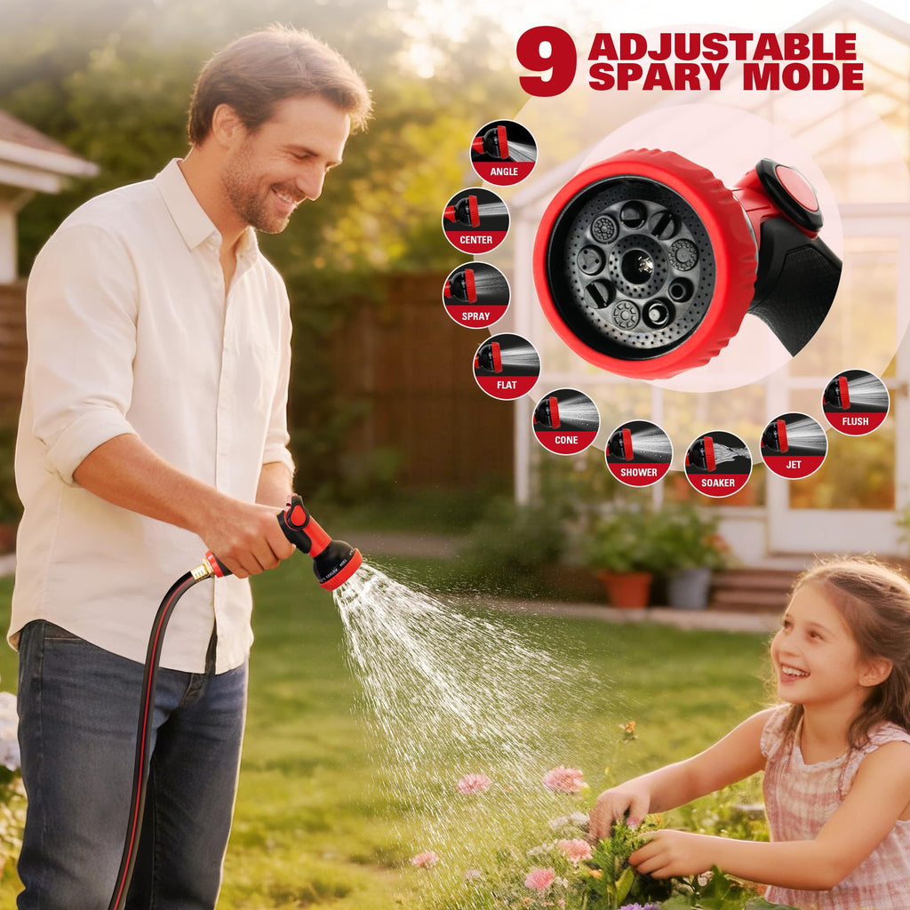 Retractable Garden Hose Reel 1/2" x 100 ft W7907
