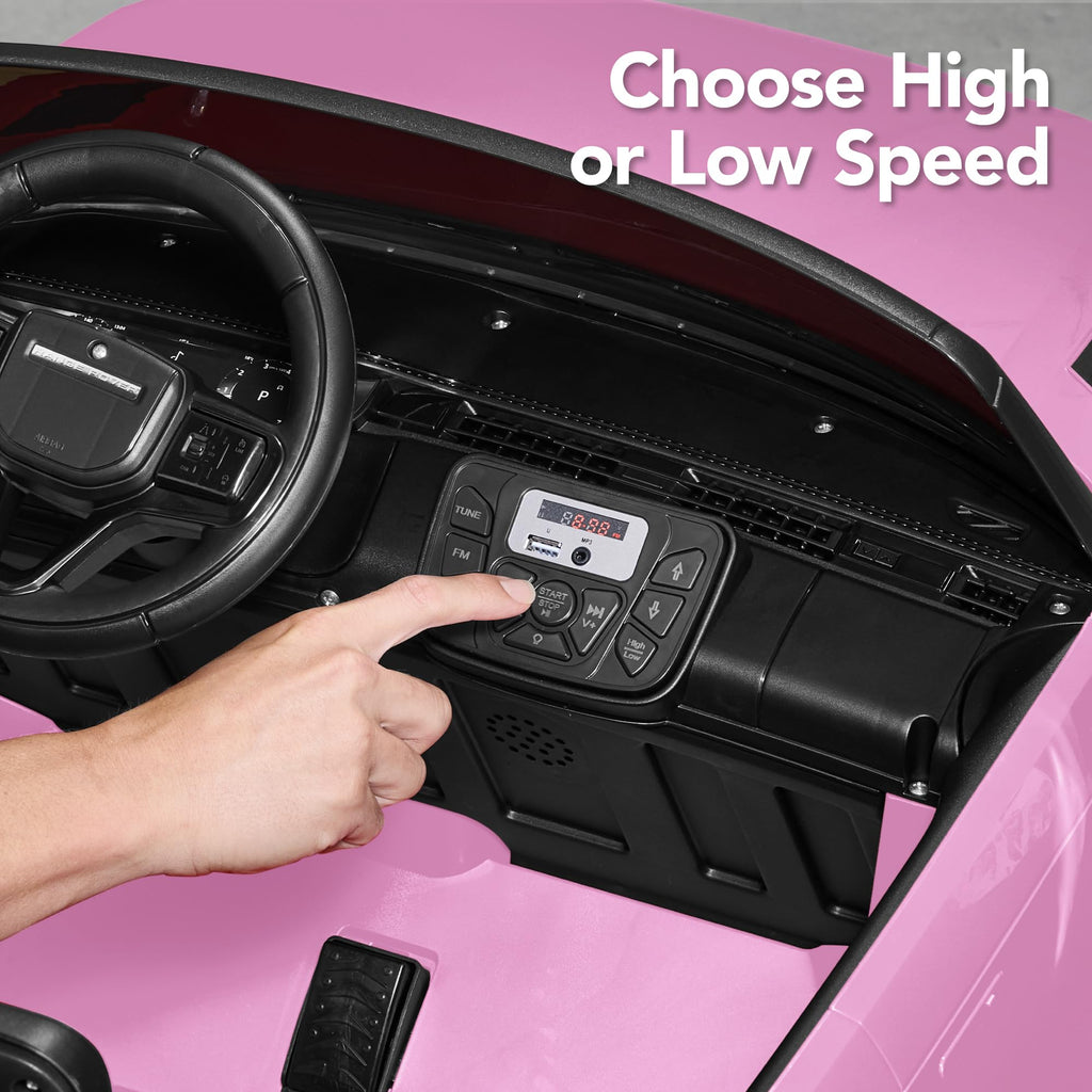 Pink 2-Seater Electric Ride On Car Truck Z345