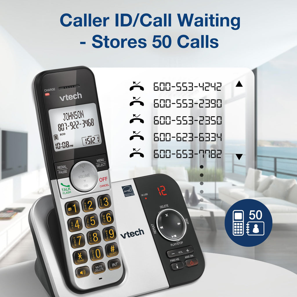Cordless Home Phone with Answering Machine C452