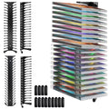 Anti-Drop CD Storage Shelf Wall Mount 4 Pack Y54872