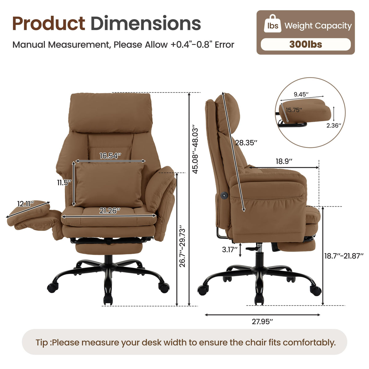 Criss Cross Office Chair with Massage U2640