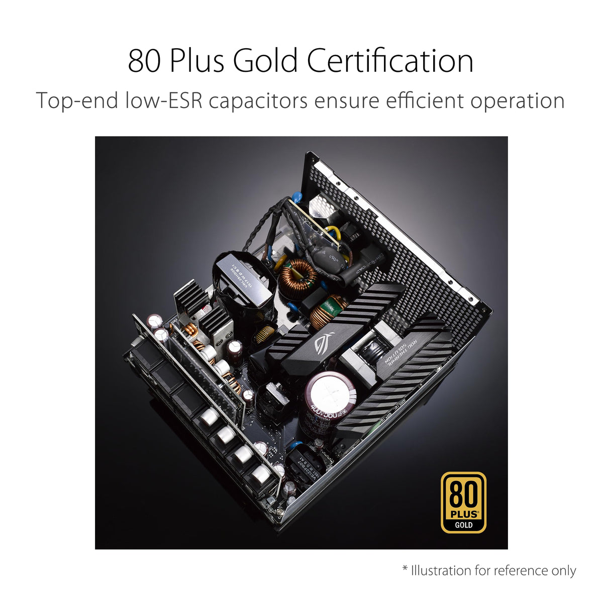 750W Fully Modular 80 Plus Gold ATX Power Supply T906495