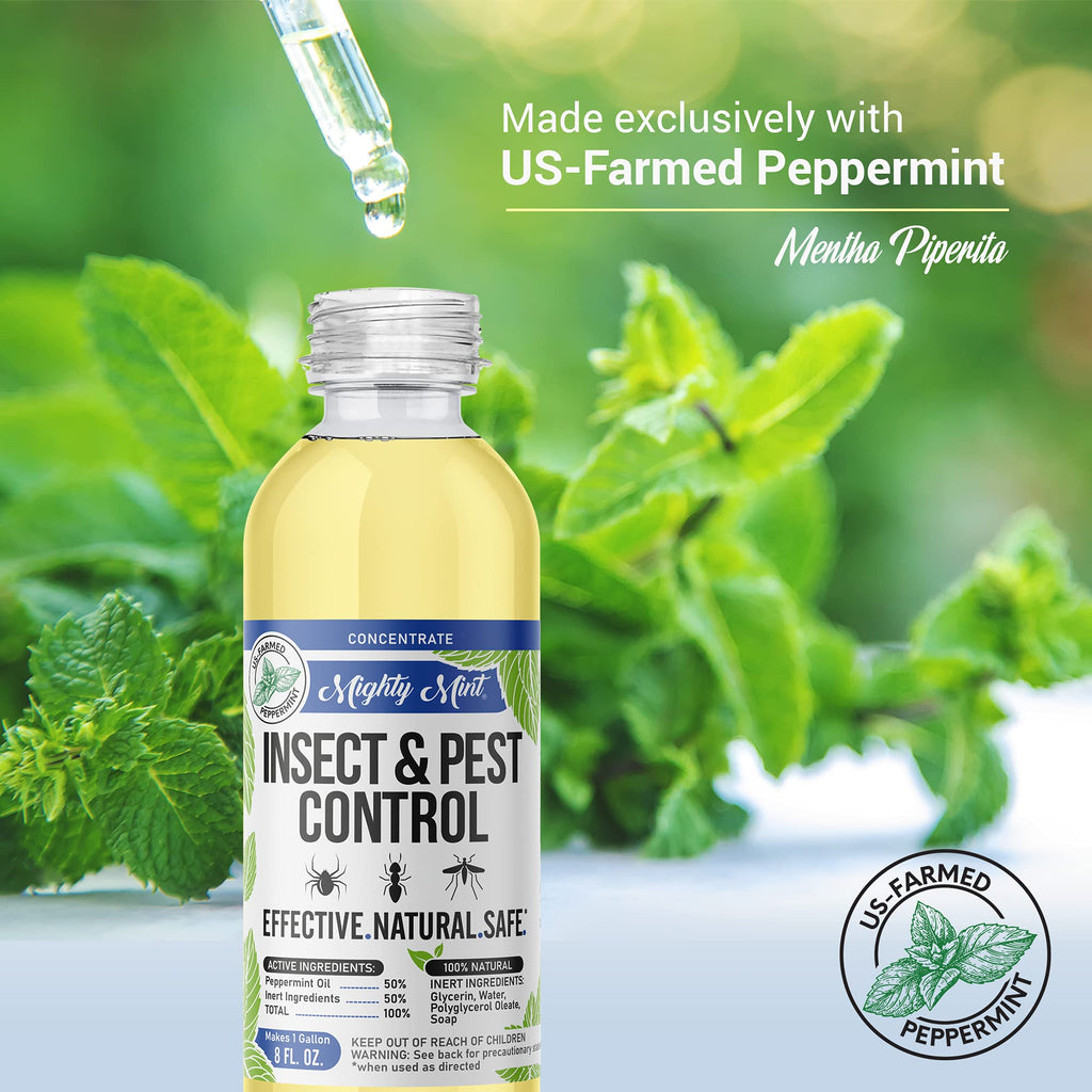 Peppermint Oil Insect Repellent Concentrate, 8 oz U319