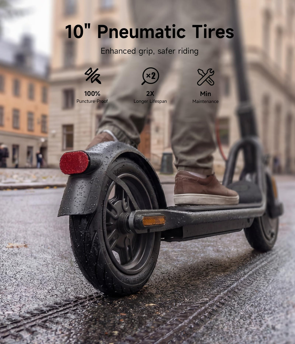 Electric Scooter with Dual Brake Suspension K527930