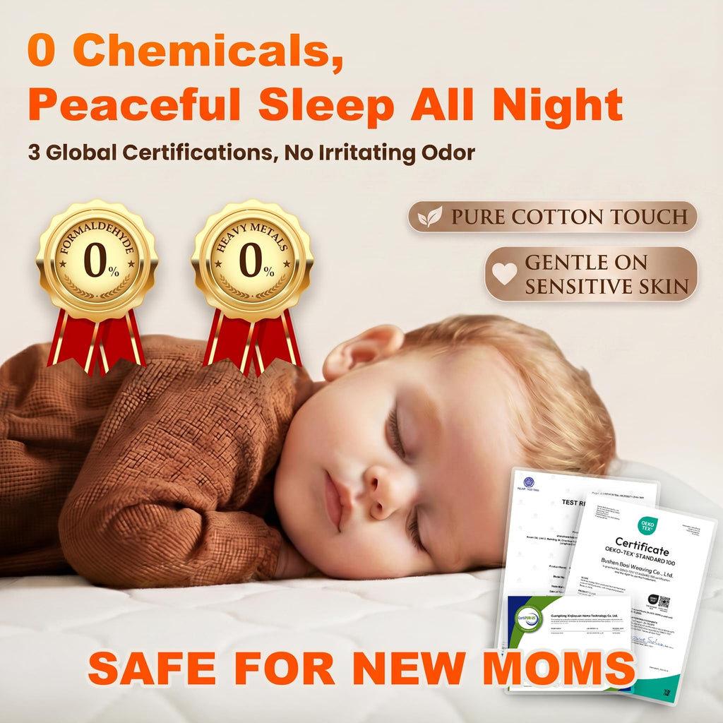 Dual Sided Memory Foam Pack and Play Mattress Q512
