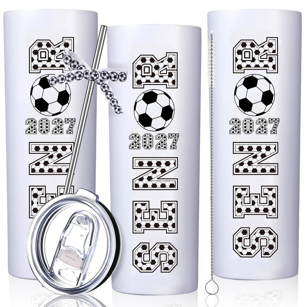 20 oz Soccer Tumblers Cups A3344