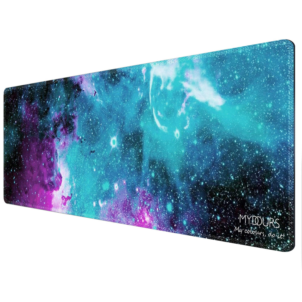 XXL Gaming Mouse Pad 48x16 Inches Fabric Non-Slip Rubber J522956