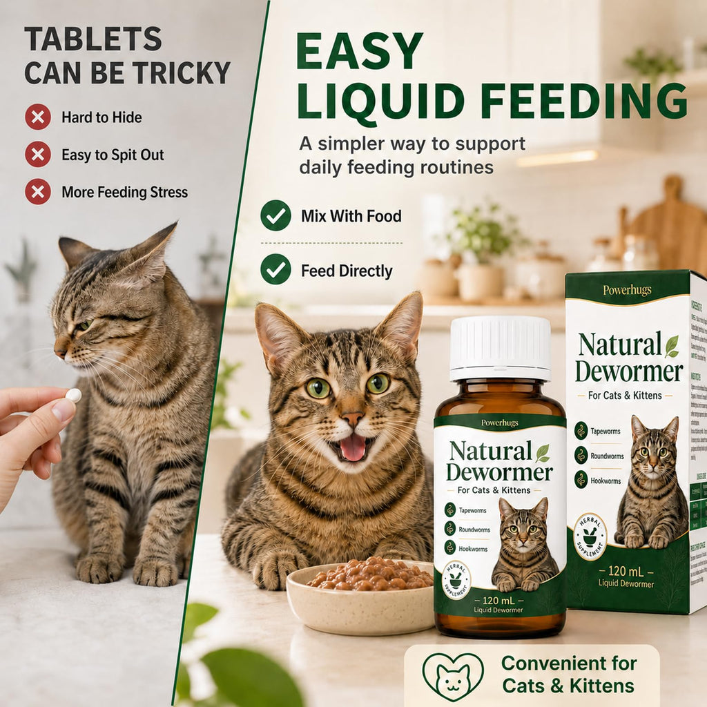 Broad Spectrum Cat Dewormer for Tapeworm, Roundworm & Hookworm X624781