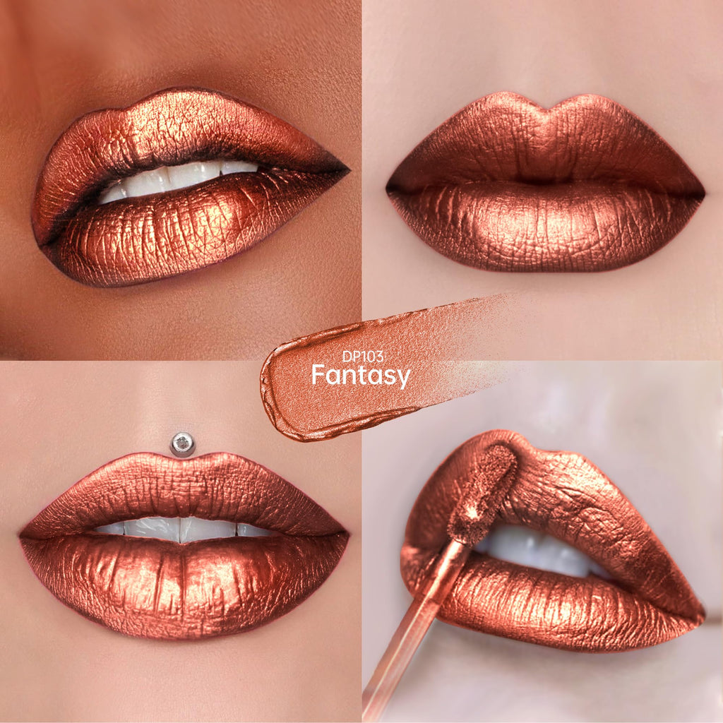 Metallic Reddish Brown Lipstick L863091