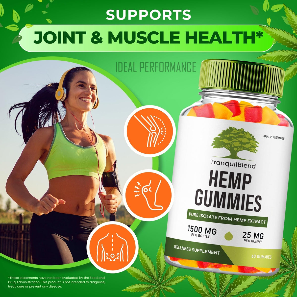 Hemp Gummies with Hemp Seeds Organic Extract 5 Pack D679540