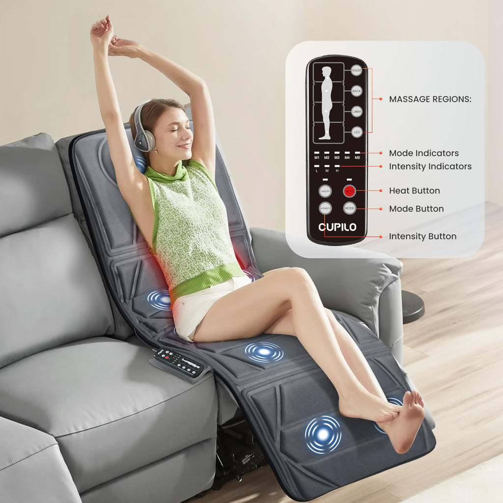 Full Body Massage Mat with Heat D172061