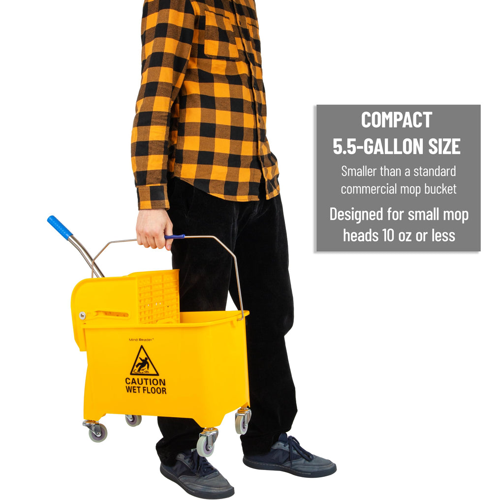 5.5-Gallon Mop Bucket with Wringer O211