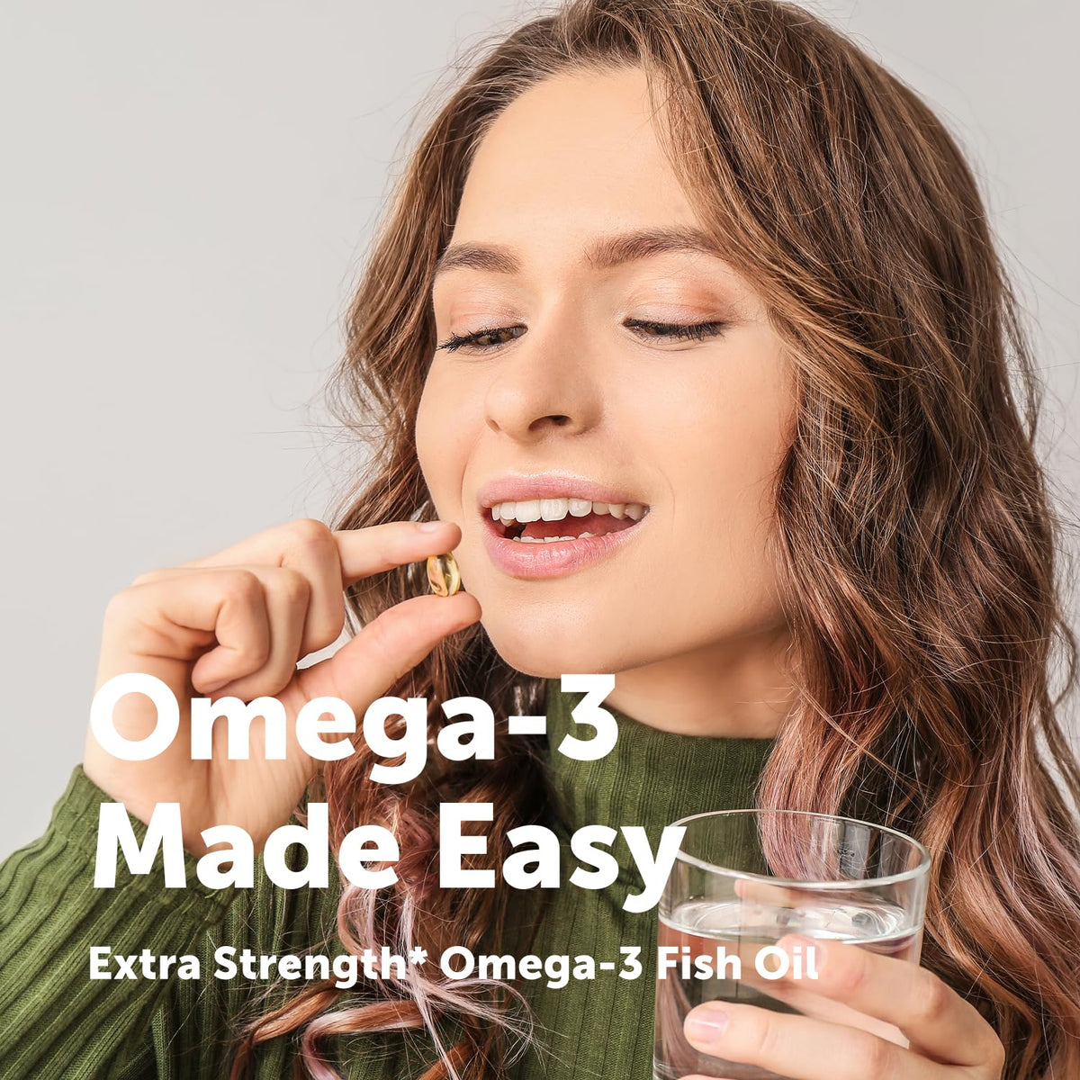 Omega-3 Fish Oil 1,000mg 300 Softgels Lemon Flavored M901