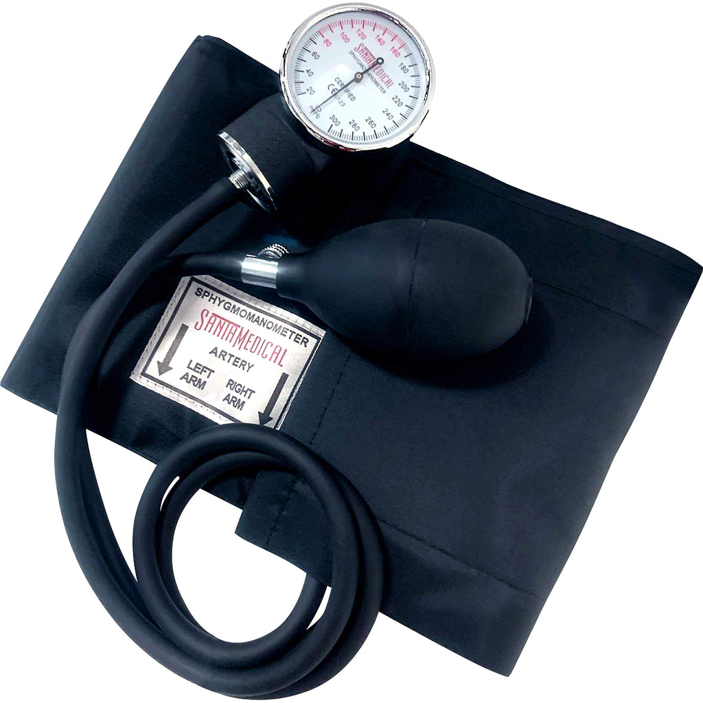 Manual Blood Pressure Cuff Adult Aneroid Sphygmomanometer H34615