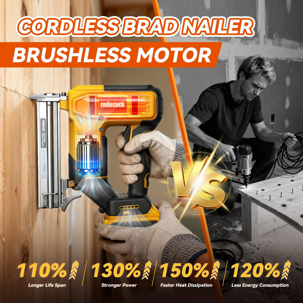Brushless Nail Gun D48058