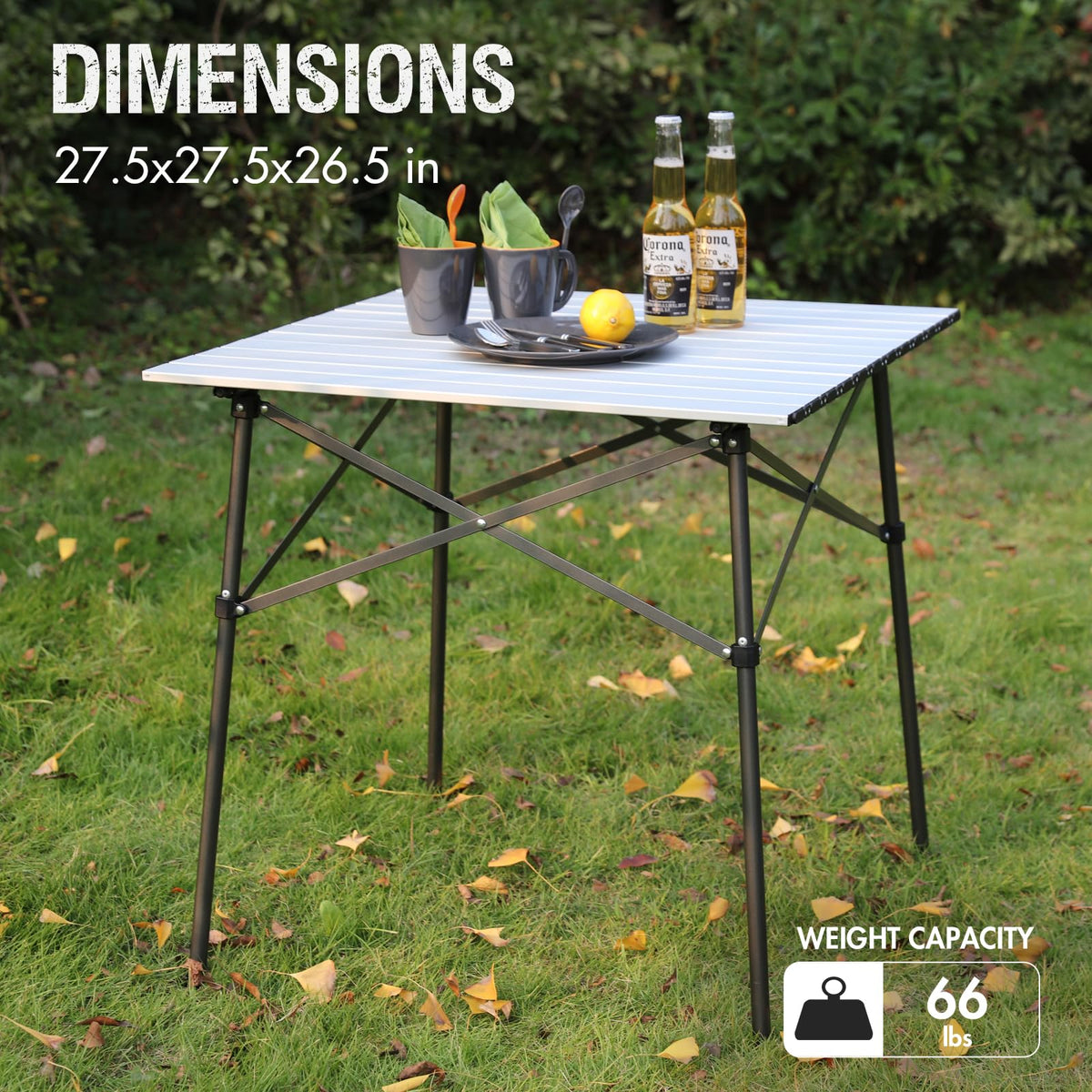 Lightweight Aluminum Folding Table Z2379