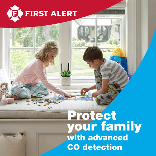 10-Year Battery Carbon Monoxide Alarm with Digital Display U737106