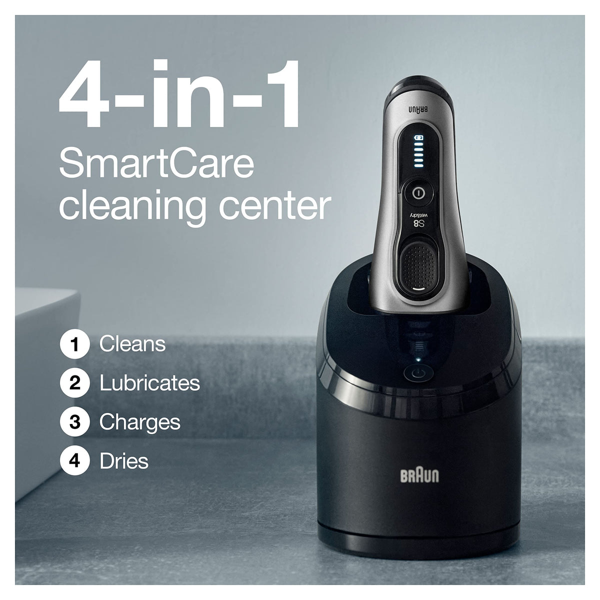 Electric Foil Shaver with Precision Beard Trimmer B615