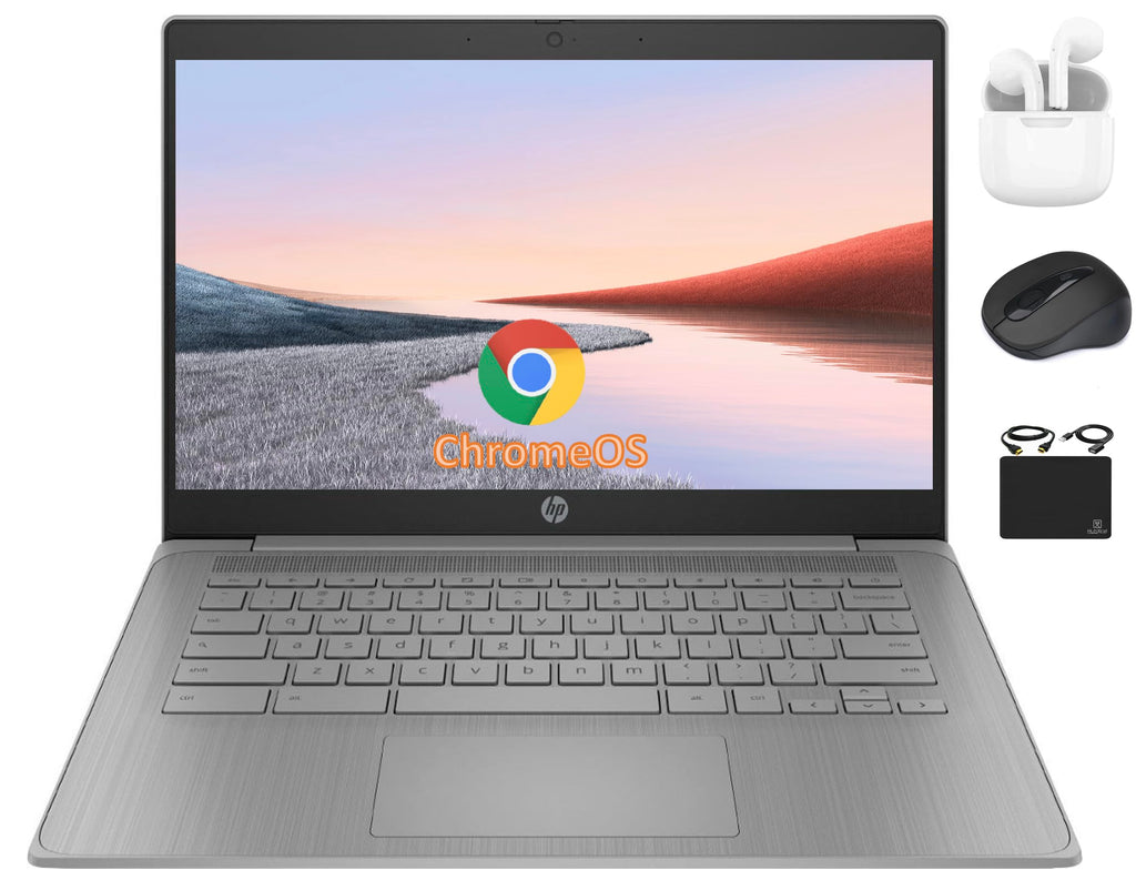 14" HD Chromebook, Quad-Core Celeron, 4GB RAM, 192GB Storage P6734
