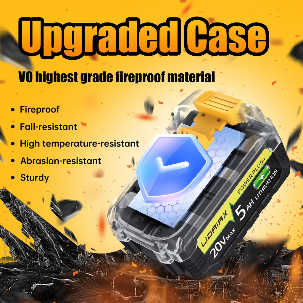 20V Max 5.0AH Lithium Ion Replacement Battery 2 Pack P771013