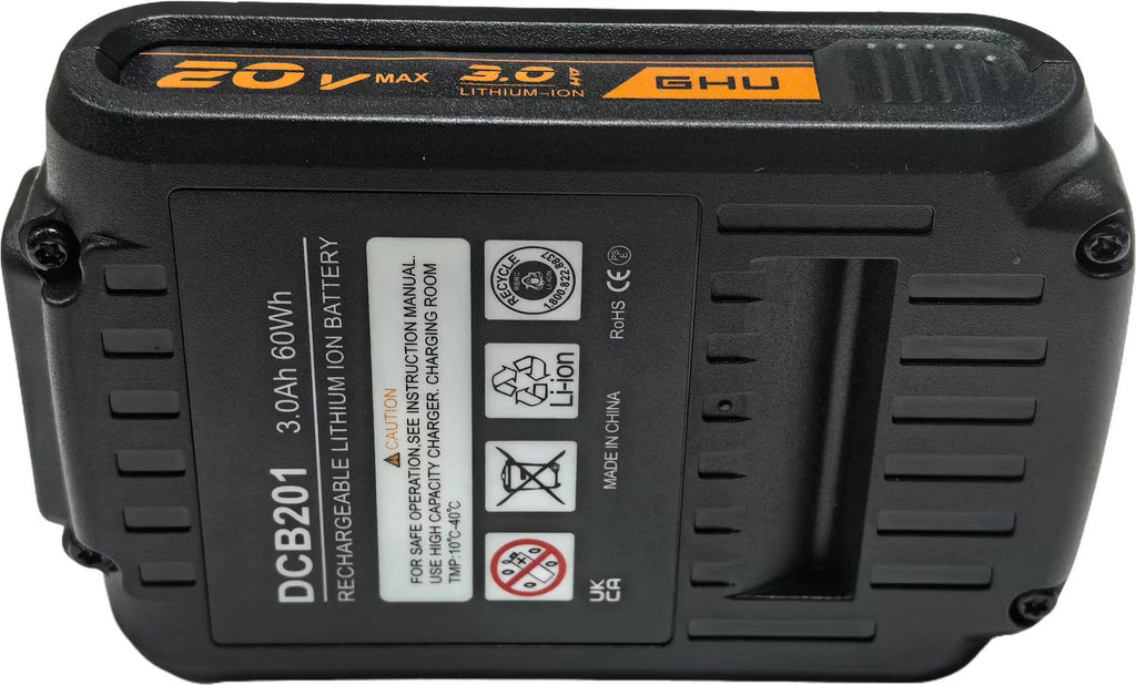 20V 3.0Ah Replacement Battery E521707