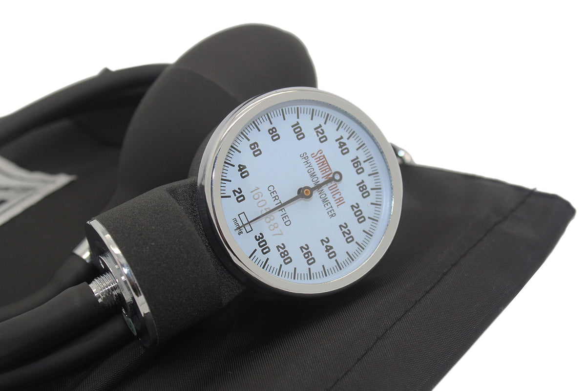 Manual Blood Pressure Cuff Adult Aneroid Sphygmomanometer H34615