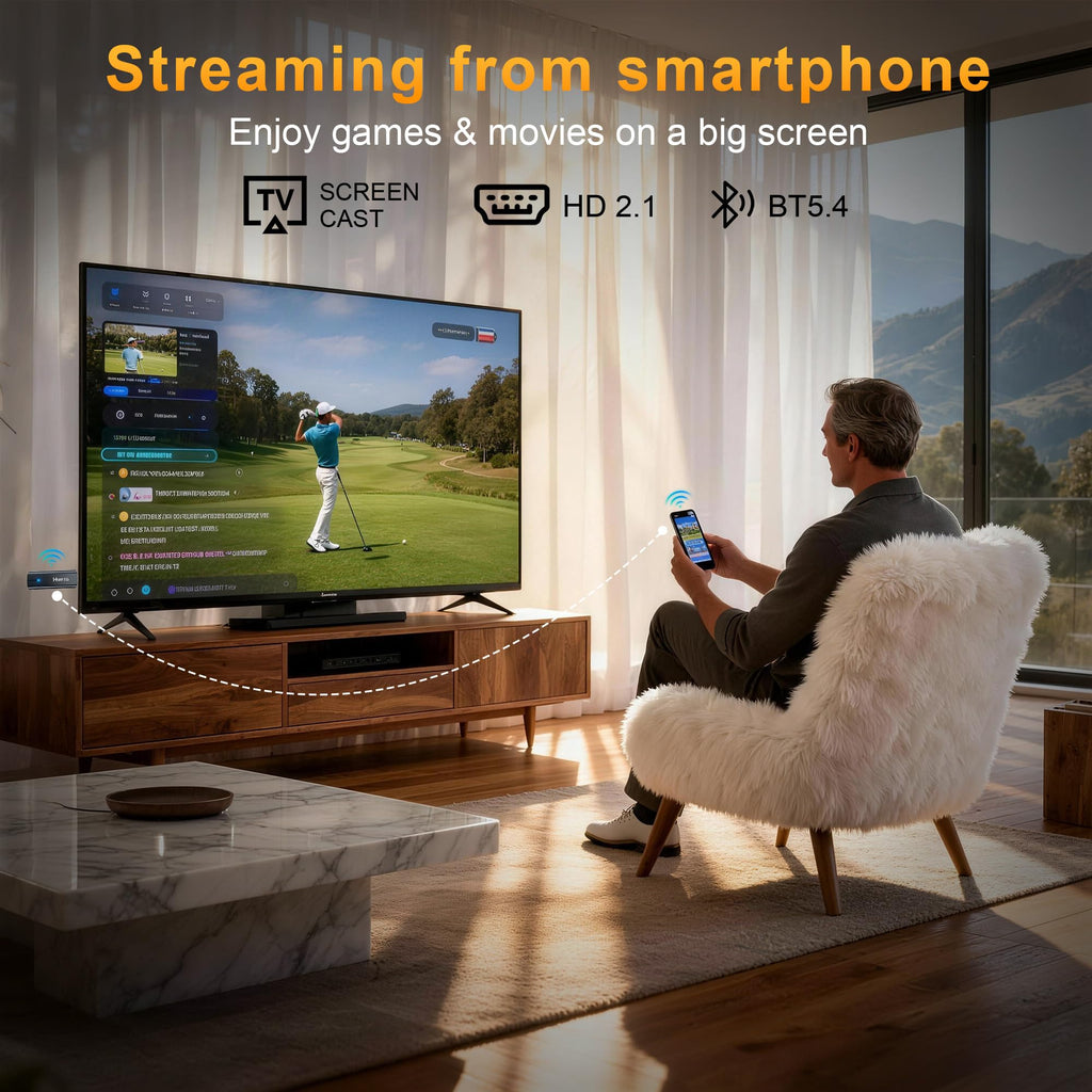 Android 14.0 TV Stick with Voice Remote L342