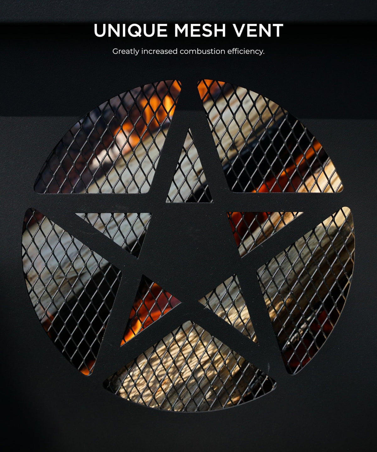 35 inch Wood Burning Fire Pit with Cooking Grill L43199