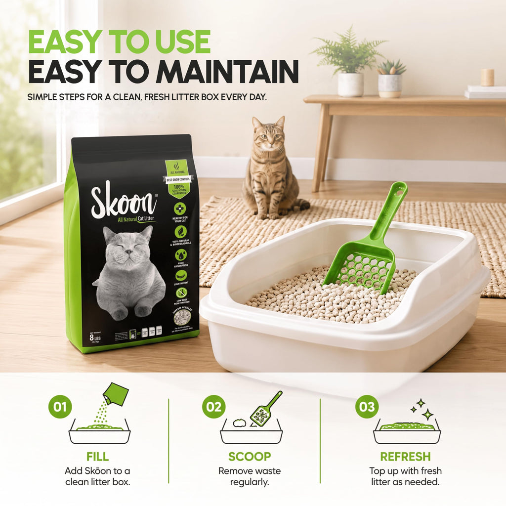 All Natural Unscented Cat Litter, 8 lbs K290859