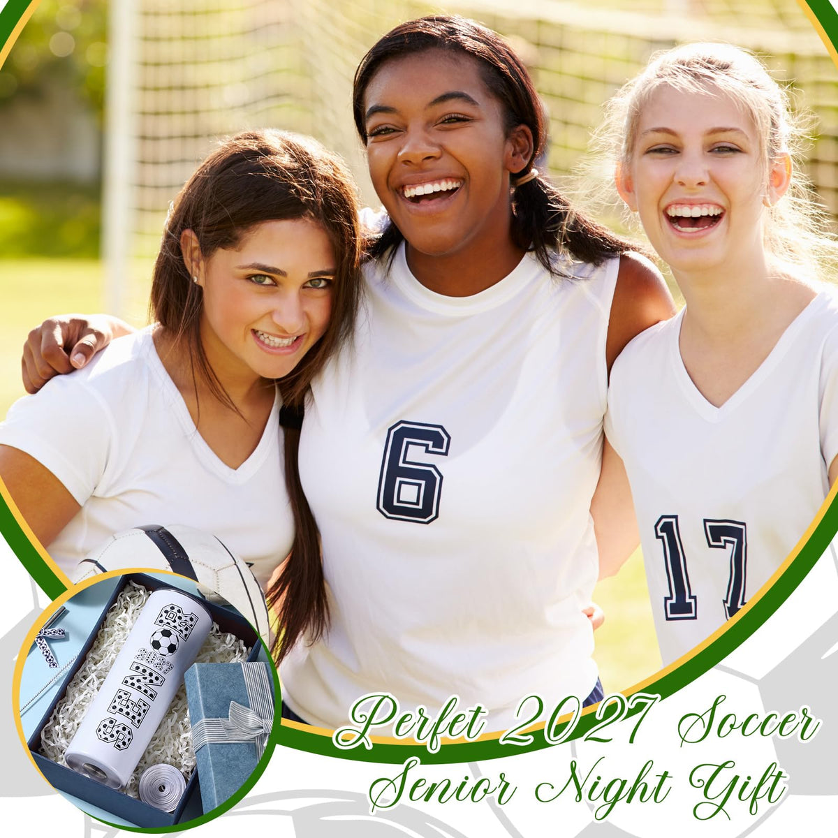 20 oz Soccer Tumblers Cups A3344