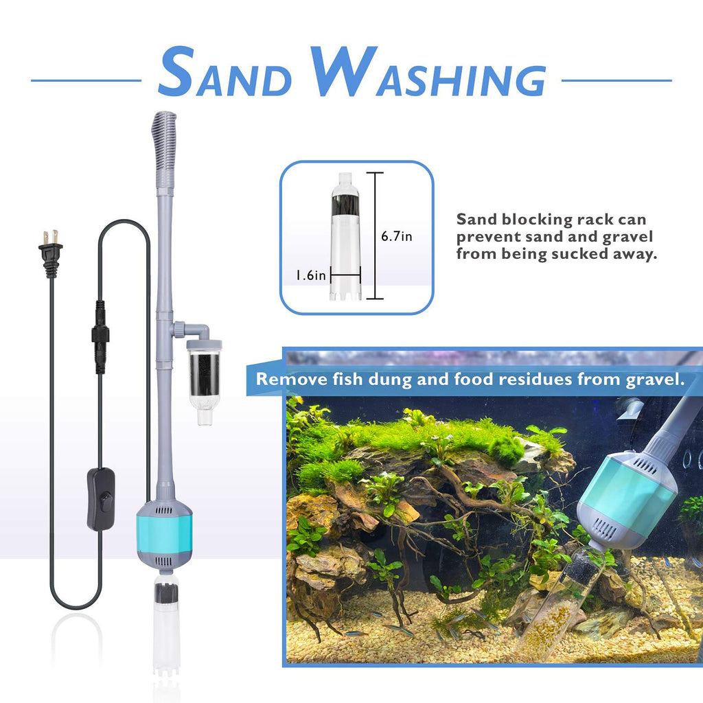 5 in 1 Aquarium Gravel Cleaner Tool Set 15W F332766
