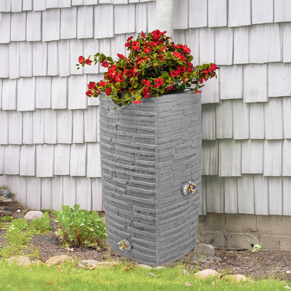 50 Gallon Rain Water Collection Barrel R630
