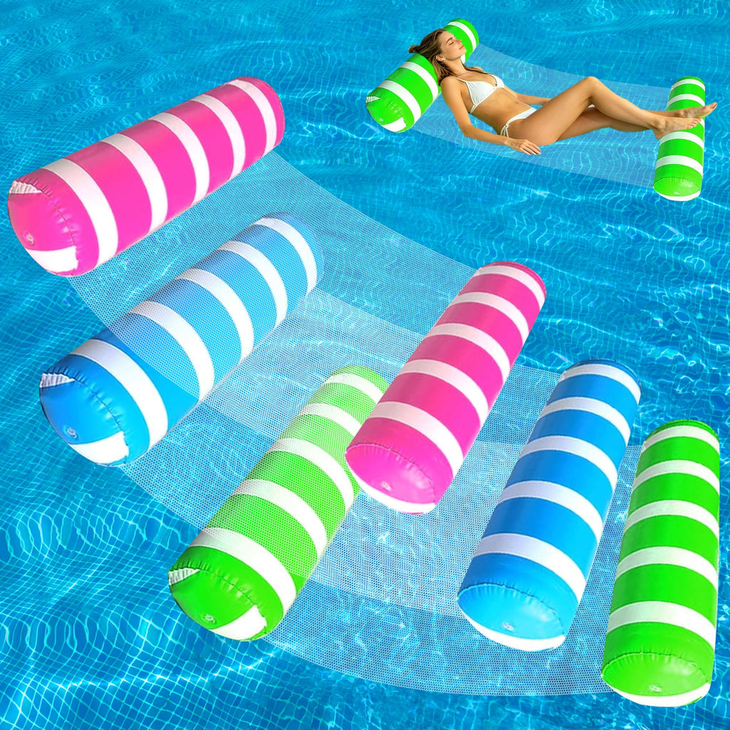 3 Pack Inflatable Pool Floats Hammock G74686