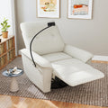 Power Swivel Rocker Recliner Chair with Phone Holder and USB Ports S8360