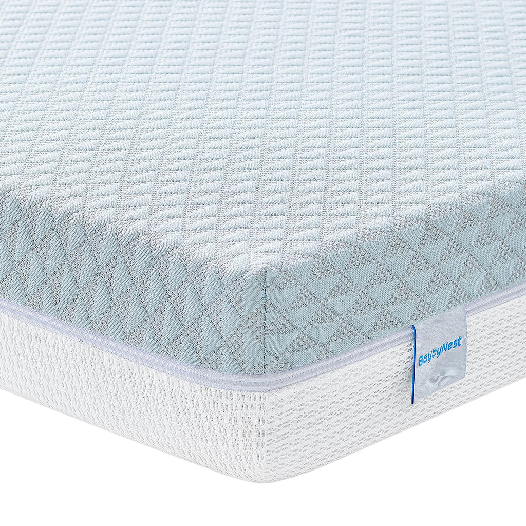 Mini Crib Mattress 38x24x4 Dual-Sided Cooling Gel Foam Z471