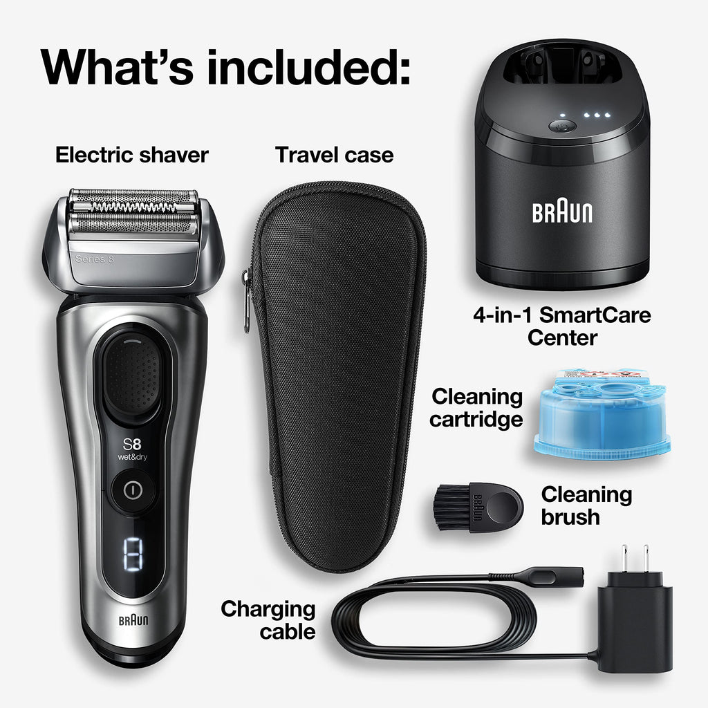 Electric Foil Shaver with Precision Beard Trimmer B615